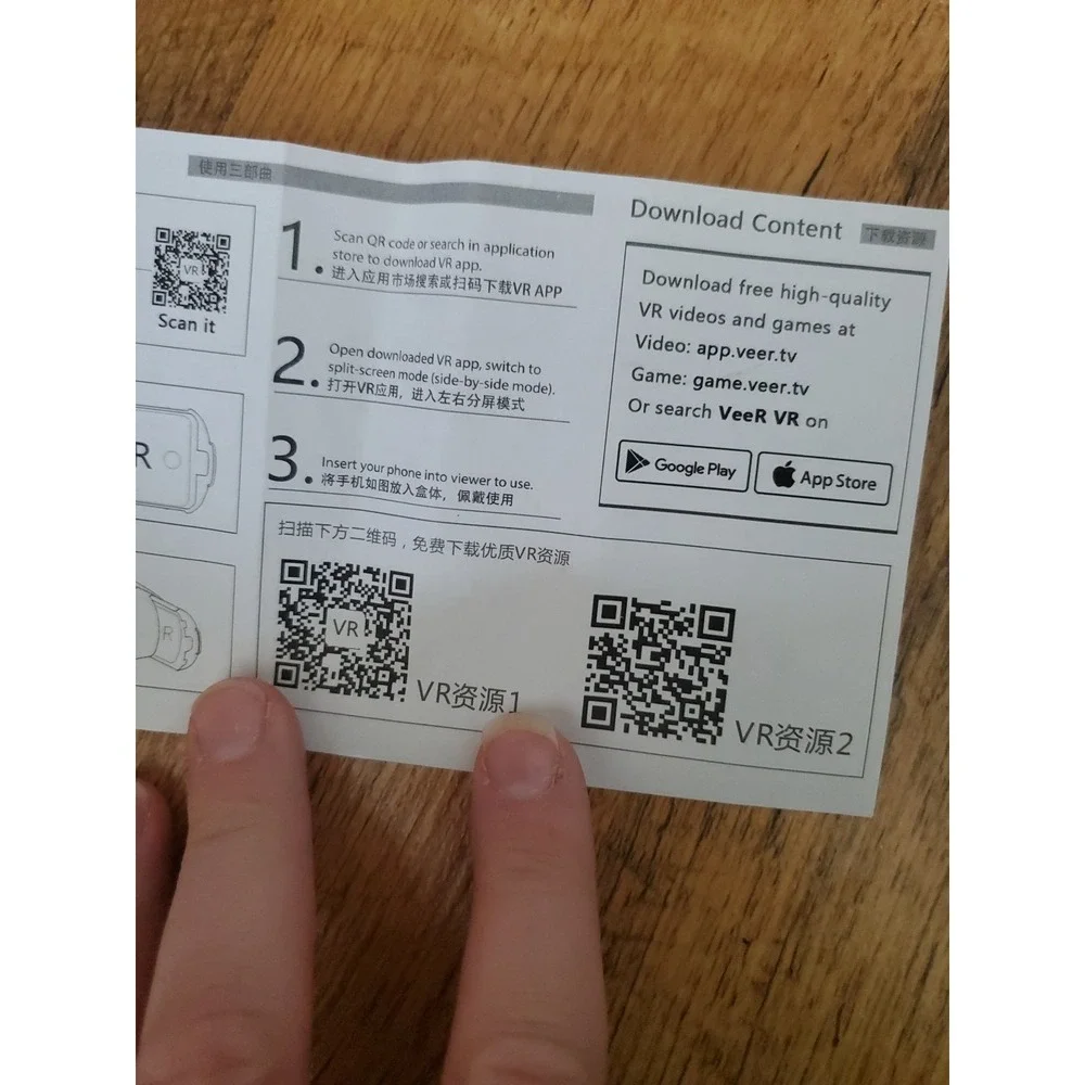 VR Box Virtual Reality 3D Glasses Selfie Game Music‎ Movie Android Windows IOS